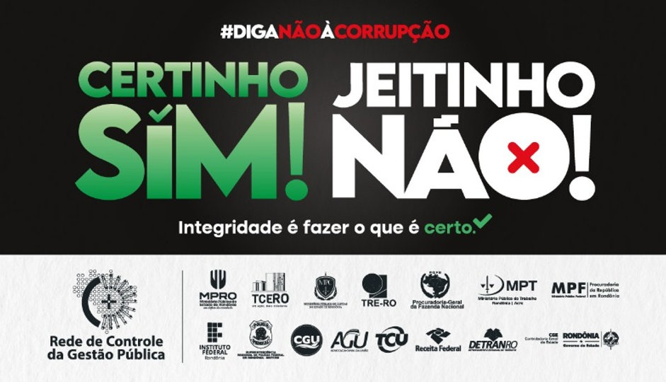 Evento no Dia Internacional Contra a Corrupção reunirá população em caminhada ao ar livre em Porto Velho