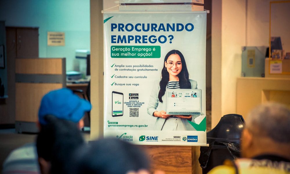 Governo de RO disponibiliza 2.470 mil vagas de empregos formais e cursos gratuitos à população
