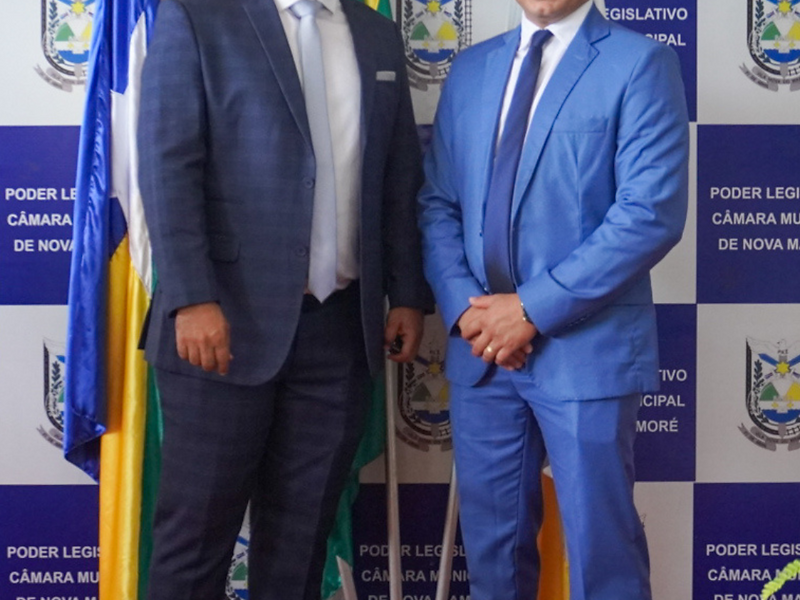 PREFEITO REELEITO E VEREADORES TOMAM POSSE EM NOVA MAMORÉ