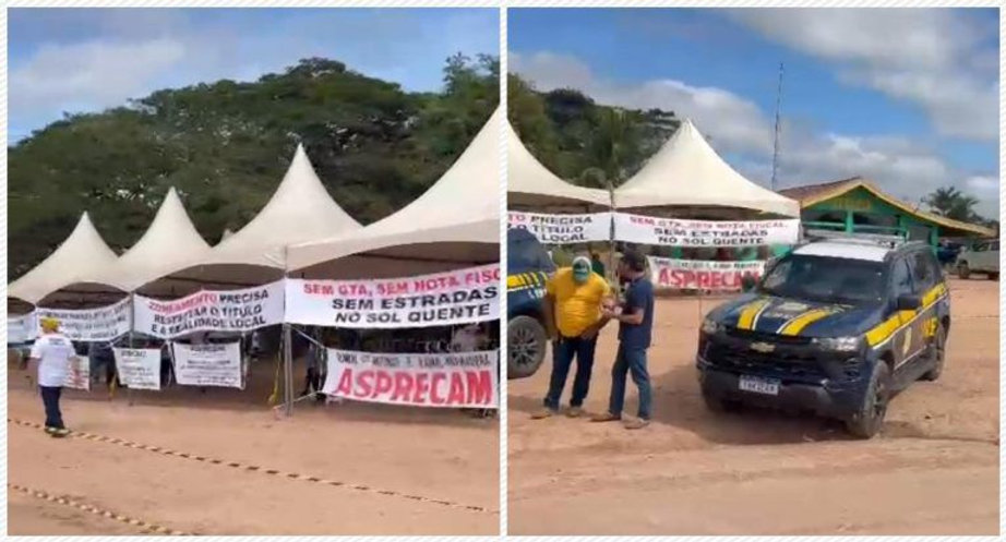 Produtores rurais voltam a fazer bloqueio da BR-364 após anos de silêncio do Estado sobre reservas criadas com base em estudos irregulares