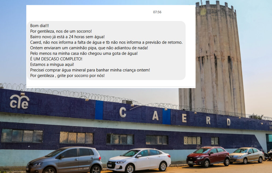Bairro Novo: problemas no abastecimento de água causa preocupação em moradores e gera respostas da Caerd