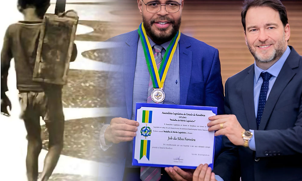 De engraxate a advogado condecorado