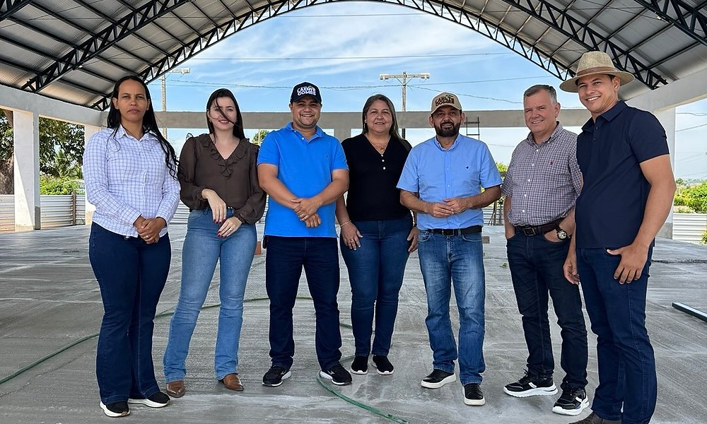 Deputado Laerte Gomes visita Chupinguaia e acompanha de perto obras no distrito de Novo Plano