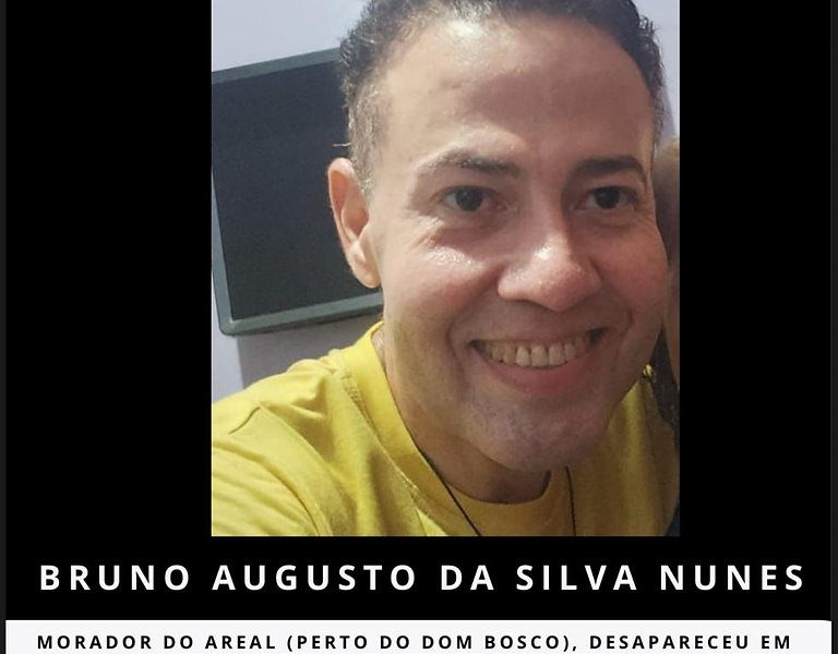 SOS Família: Servidor público desaparece em surto após fugir da Unimed; Ajude a localizar