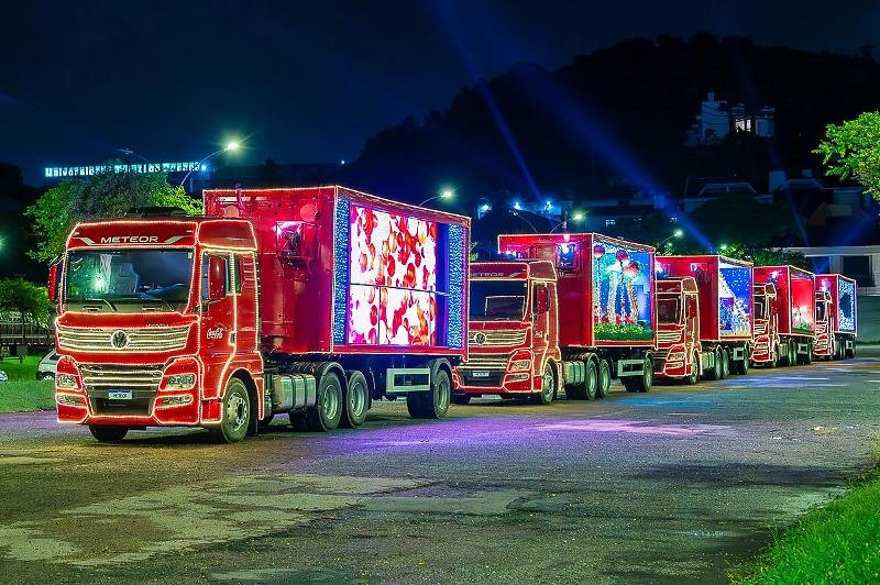 Caravana de Natal da Coca-Cola chega a Rondônia e passará por cinco municípios