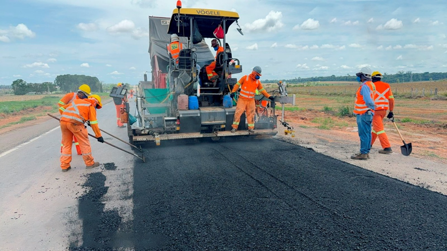 Nova 364 divulga cronograma semanal de obras na BR-364 em Rondônia