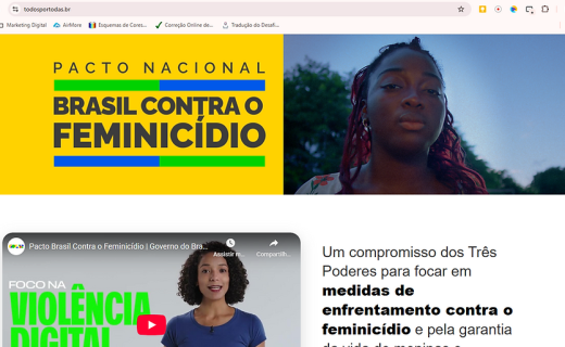 Três Poderes selam pacto nacional contra o feminicídio e admitem falhas estruturais no Estado brasileiro