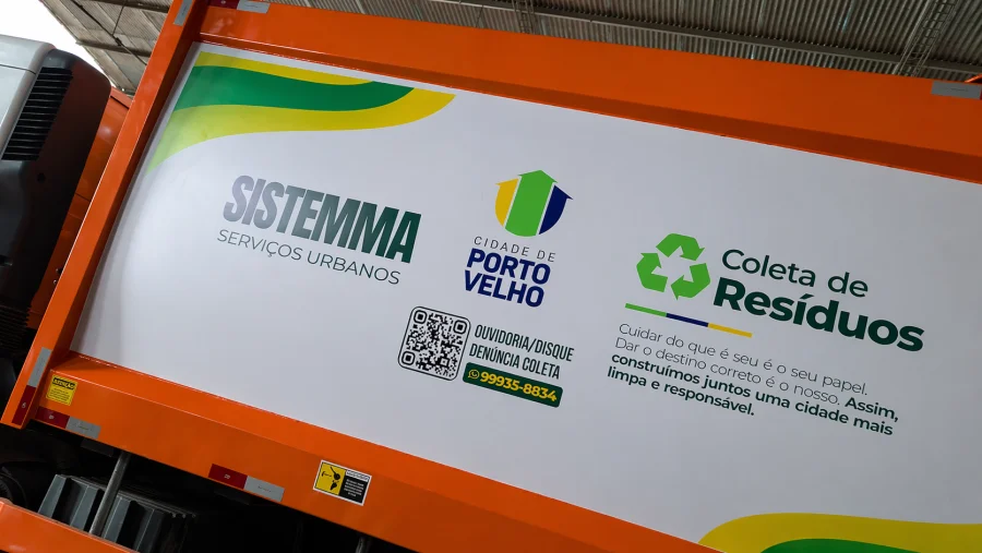 Sistemma diz que usa GPS para monitorar rotas e ajustar coleta nas primeiras semanas em Porto Velho