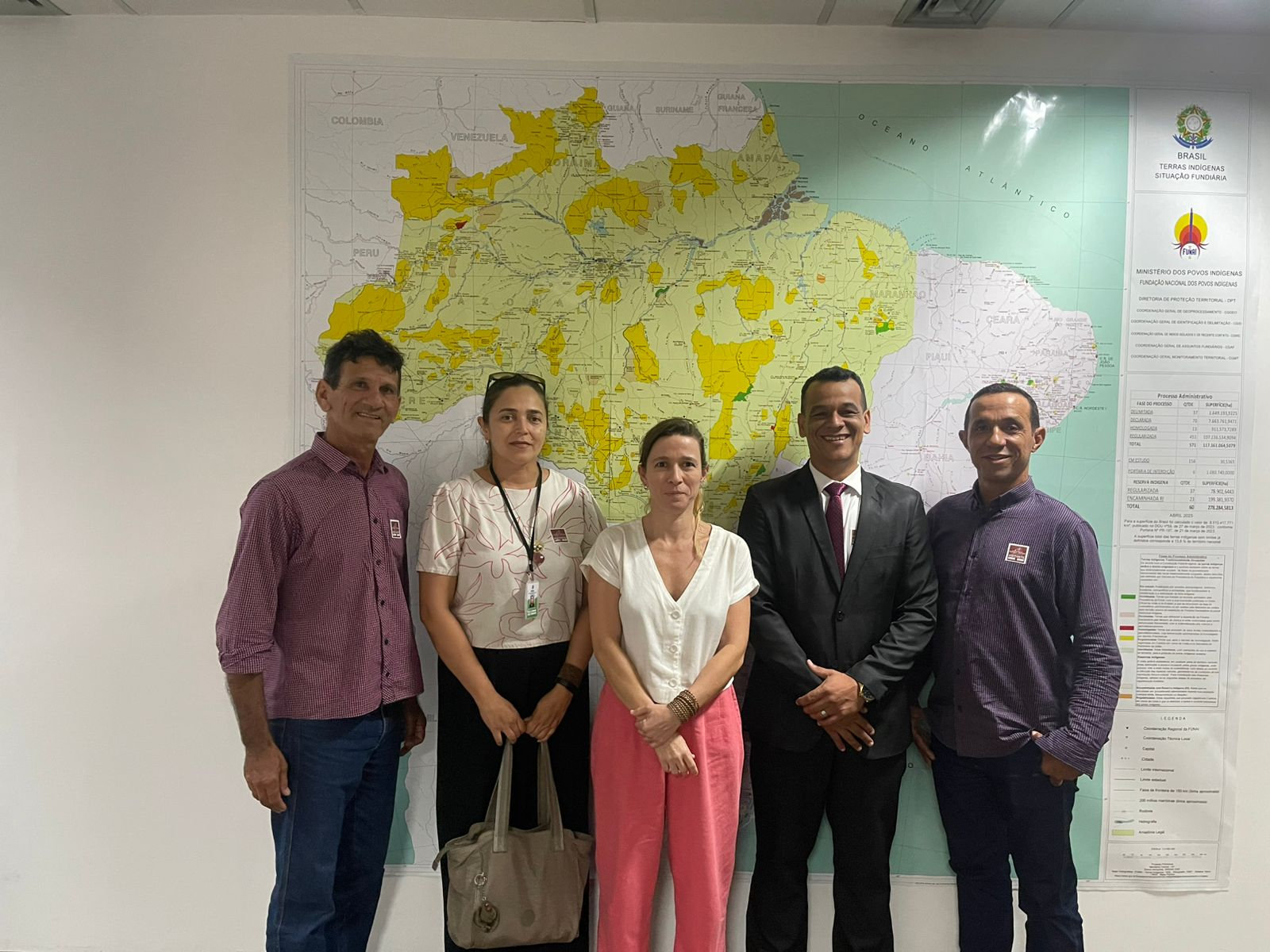 Reunião na FUNAI em Brasília no dia 29 de Abril de 2026
